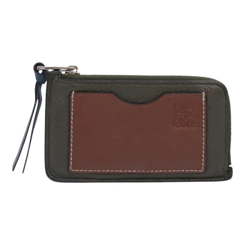 Loewe Coin Cardholder  Leather Wallet  (Pre-Owned)