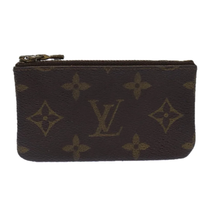 Louis Vuitton Pochette Clés  Canvas Wallet  (Pre-Owned)