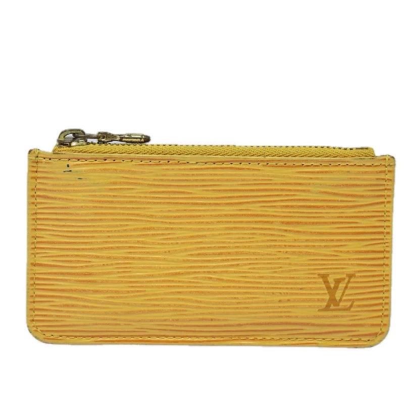 Louis Vuitton Pochette Clés  Leather Wallet  (Pre-Owned)