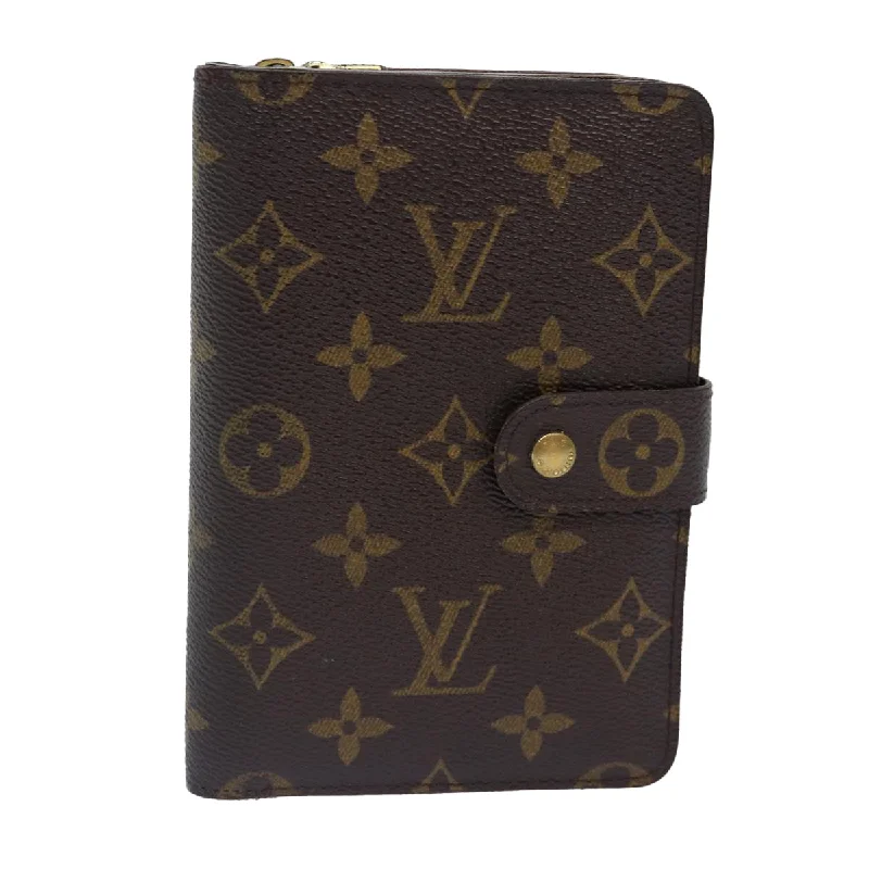 Louis Vuitton Porte Papier  Canvas Wallet  (Pre-Owned)