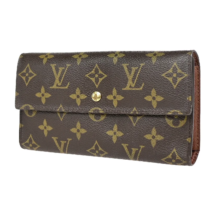 Louis Vuitton Porte Tresor International  Canvas Wallet  (Pre-Owned)