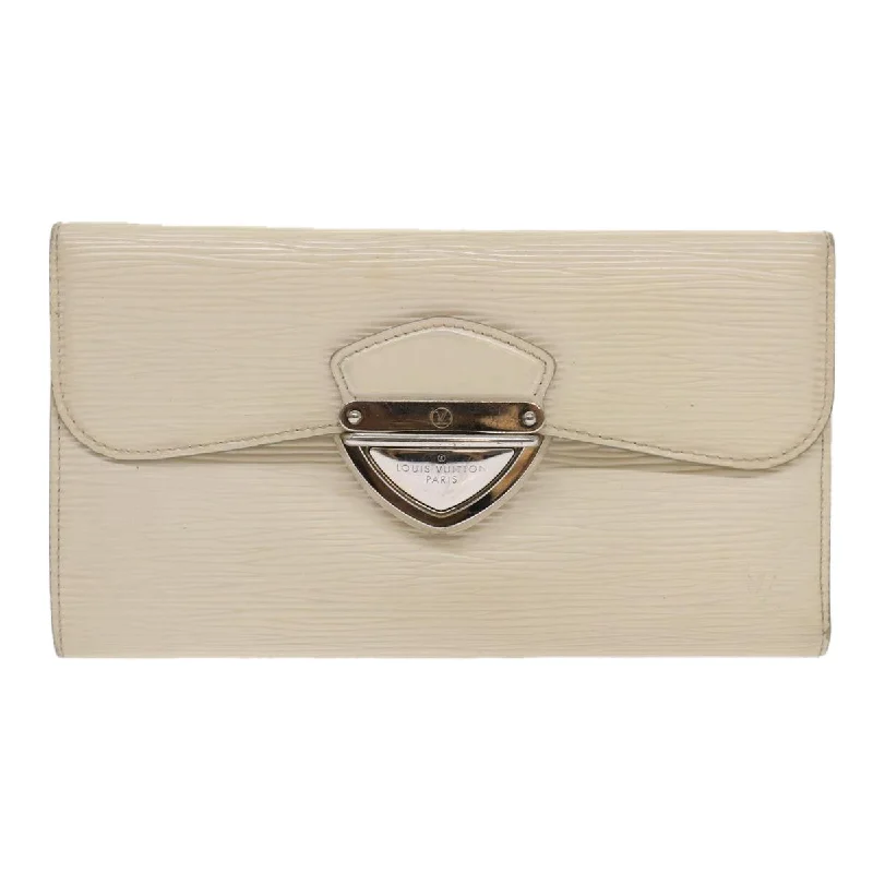 Louis Vuitton Portefeuille Eugenie  Leather Wallet  (Pre-Owned)