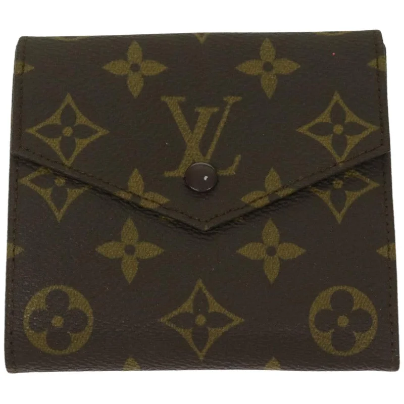 Louis Vuitton Portefeuille Victorine  Canvas Wallet  (Pre-Owned)