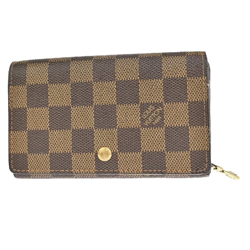 Louis Vuitton Trésor  Canvas Wallet  (Pre-Owned)