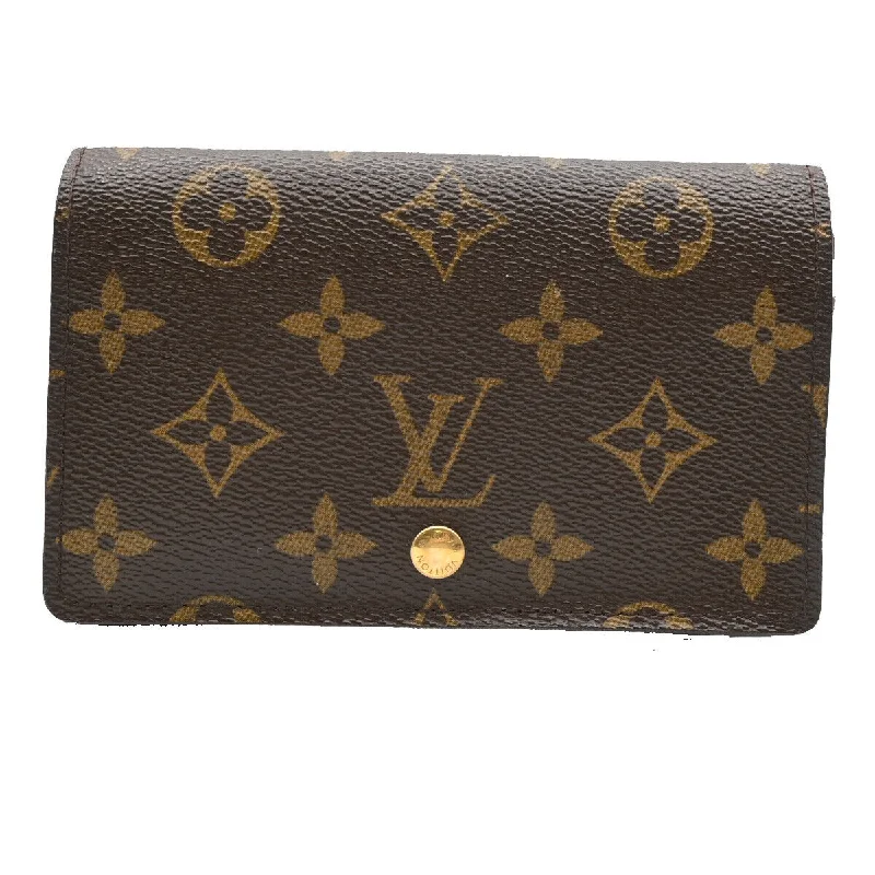 Louis Vuitton Trésor  Canvas Wallet  (Pre-Owned)