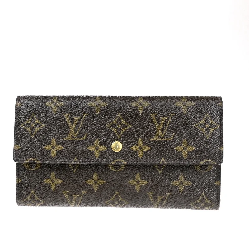 Louis Vuitton Trésor  Canvas Wallet  (Pre-Owned)