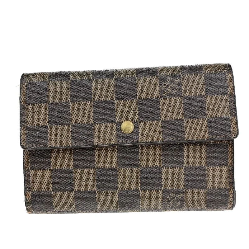Louis Vuitton Trésor  Canvas Wallet  (Pre-Owned)