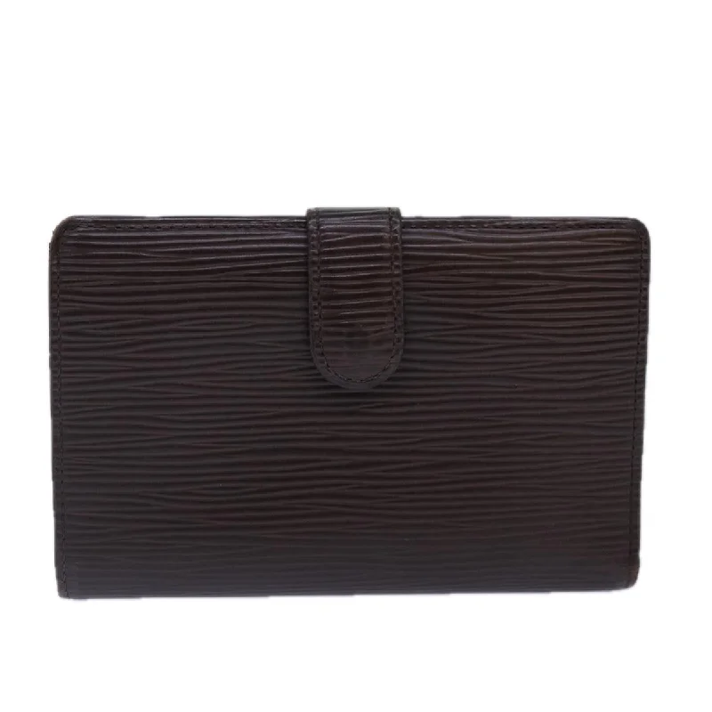 Louis Vuitton Viennois  Leather Wallet  (Pre-Owned)