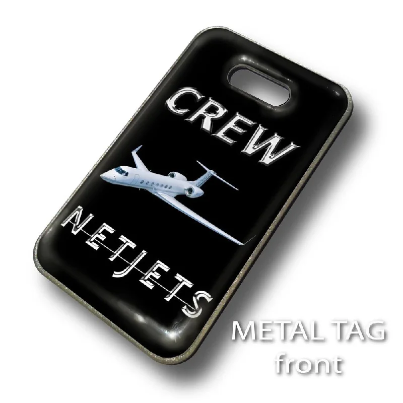 Glittery Sequined Passport Covers & Wallets for Party LoversNetjets Portrait-Black