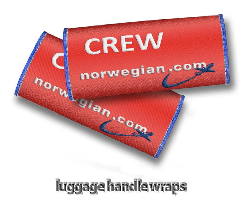 Monogrammed Leather Passport Covers & Wallets as Personalized GiftsNorwegian Crew Luggage Handles Wrap (Old Logo) Monogrammed Leather Passport Covers & Wallets as Personalized GiftsNorwegian Crew Luggage Handles Wrap (Old Logo)