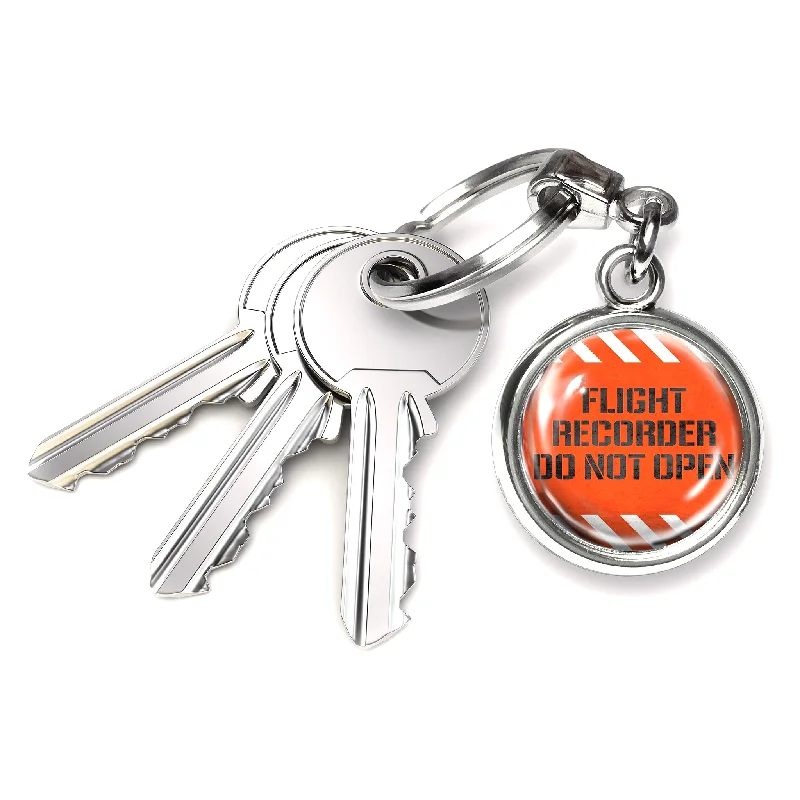 Magnetic-Closure Passport Covers & Wallets for Quick AccessOrange Box Round Keyring