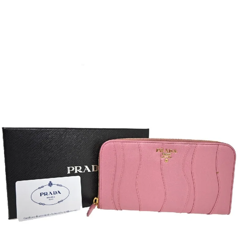 Prada  Leather Wallet  (Pre-Owned)