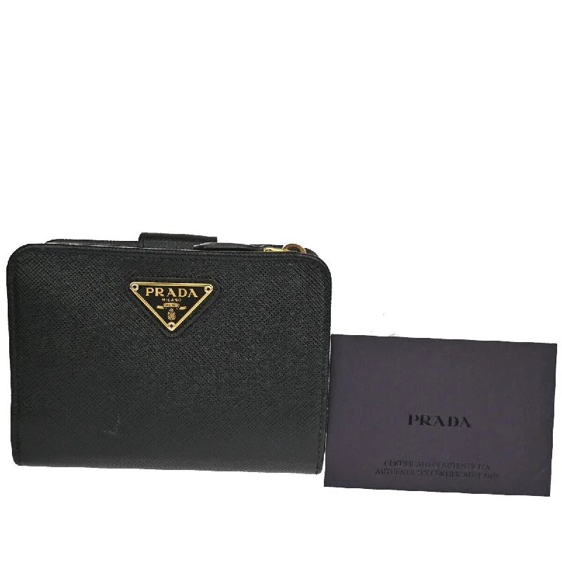 Prada Saffiano  Leather Wallet  (Pre-Owned)