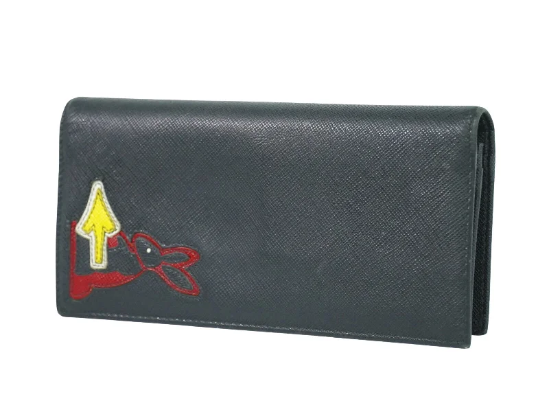 Prada Saffiano  Leather Wallet  (Pre-Owned)
