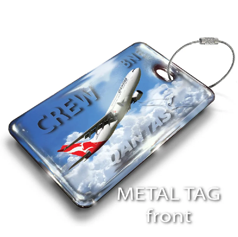 Magnetic-Closure Passport Covers & Wallets for Quick AccessQantas A330 - Skyscape