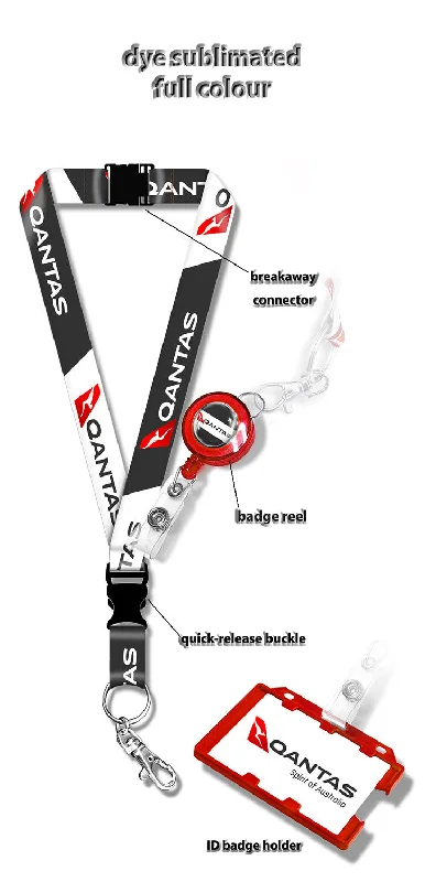 Waterproof Nylon Passport Covers & Wallets for Outdoor AdventuresQantas Logo Lanyard Waterproof Nylon Passport Covers & Wallets for Outdoor AdventuresQantas Logo Lanyard