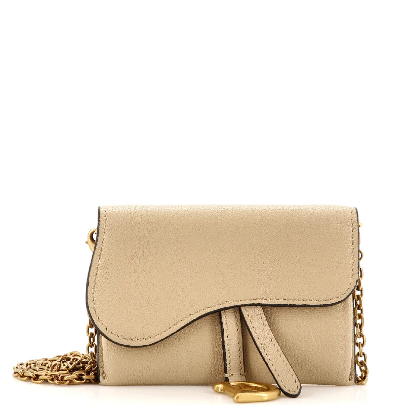 Saddle Nano Pouch Leather