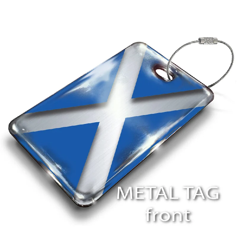 Magnetic-Closure Passport Covers & Wallets for Quick AccessScottish Flag