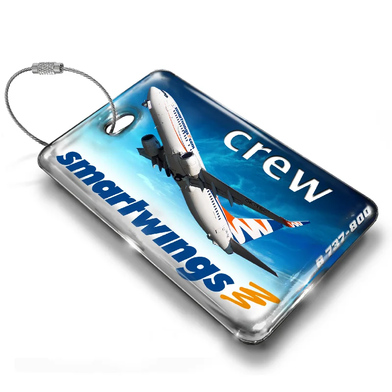 Vegan Leather Passport Covers & Wallets for Environmentally Conscious PeopleSmartwings B737-800 Tag