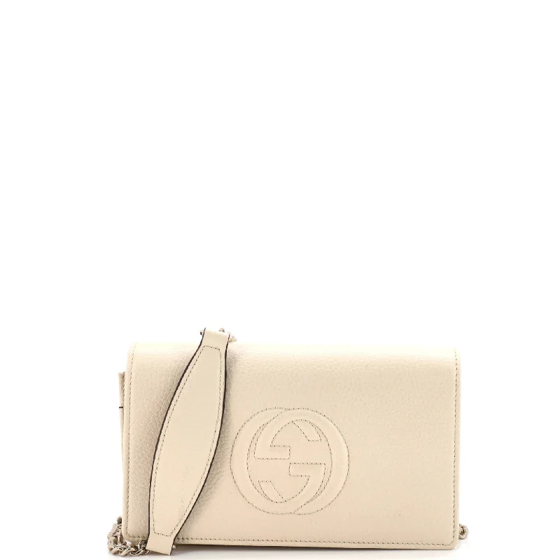 Soho Wallet on Chain Leather