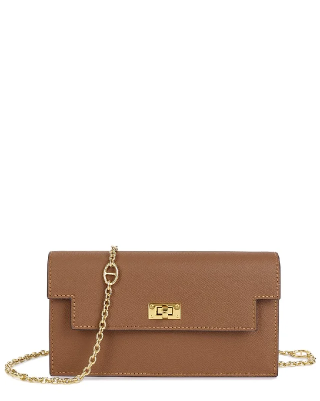Tiffany & Fred Paris Grained Leather Wallet