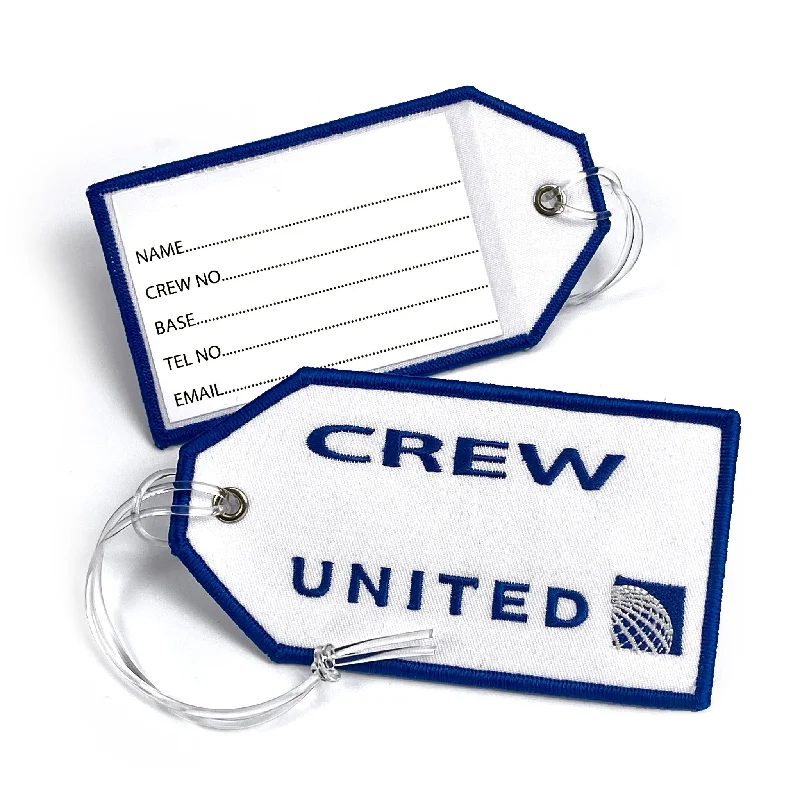 Leather Passport Covers & Wallets with Handmade Stitching for Luxury TravelersUNITED AIRLINES- Embroidered Tag Leather Passport Covers & Wallets with Handmade Stitching for Luxury TravelersUNITED AIRLINES- Embroidered Tag
