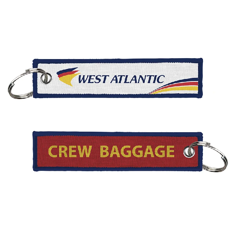 Vintage-Style Passport Covers & Wallets with Brass Hardware for Retro EnthusiastsWest Atlantic-Crew Baggage Woven (Buckle)