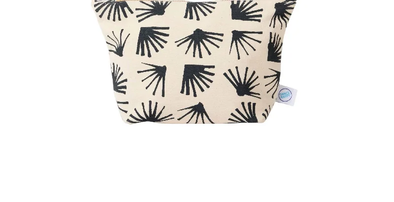 Women's Ginkgo Cosmetic Bag In Dark Slate