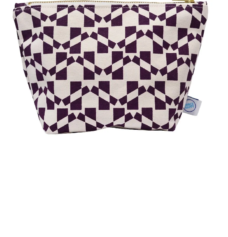 Women's Hadley Cosmetic Bag In Italian Plum