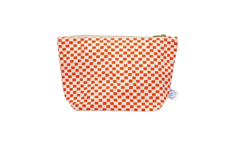 Women's Jamie Cosmetic Bag In Bright Orange