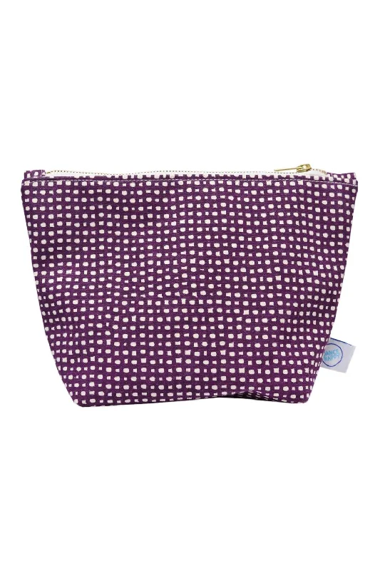 Women's Lola Cosmetic Bag In Italian Plum