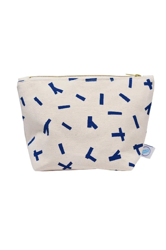 Women's Sprinkles Cosmetic Bag In Navy