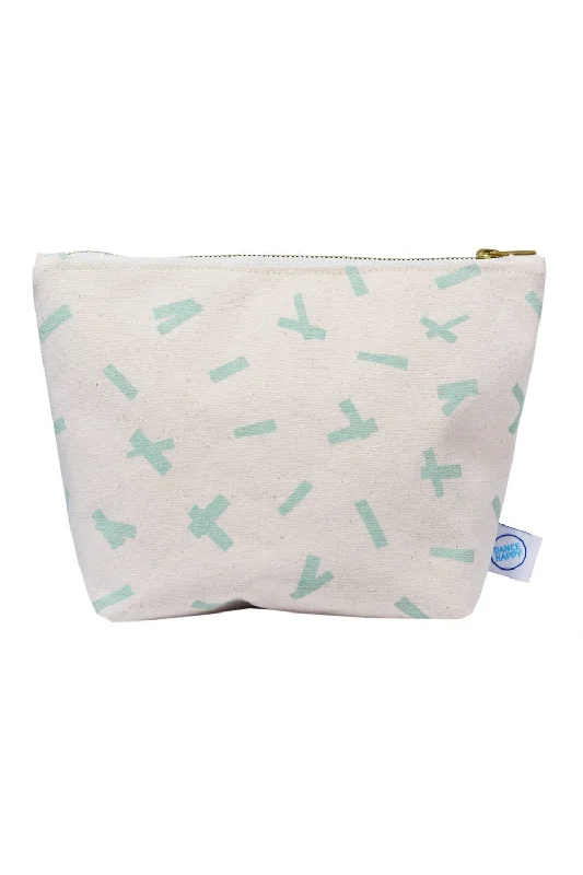 Women's Sprinkles Cosmetic Bag In Sage