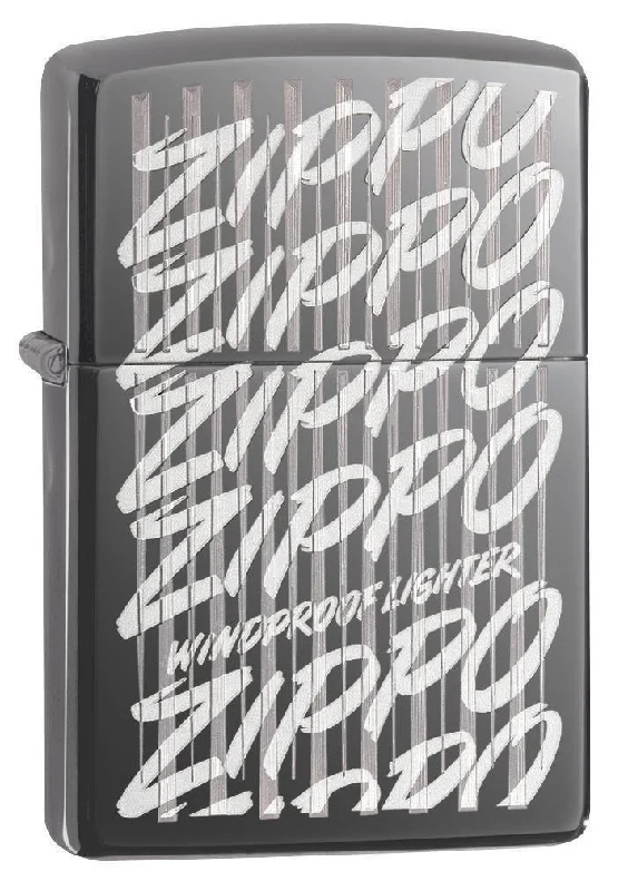 Travel bag with a built - in power bank charger for on - the - go device charging(Markdown) Zippo Script Windproof Lighter (29631)