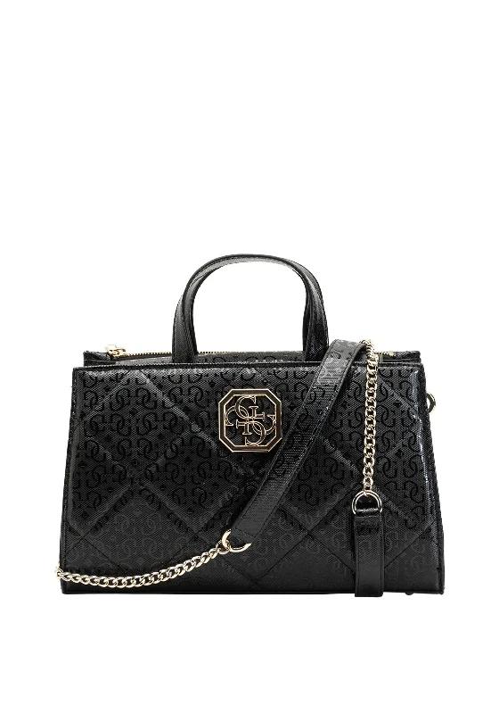 Men's crossbody bag with a hidden anti - theft pocketGuess Dilla Medium Quilted Crossbody Compartment Bag, Black
