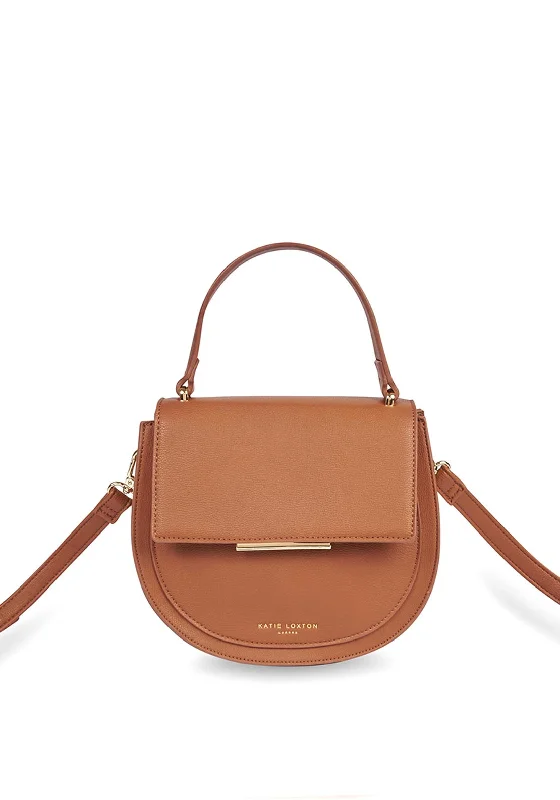 Men's crossbody bag with a water - resistant coating for rainy daysKatie Loxton Alyce Saddle Crossbody Bag, Cognac