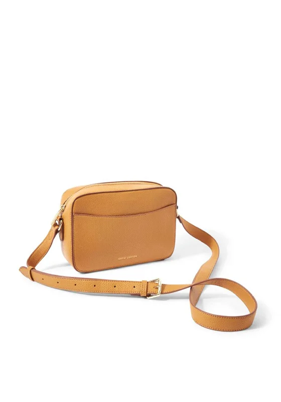 Soft suede men's crossbody bag for a luxurious feelKatie Loxton Cara Small Cross Body Bag, Tan