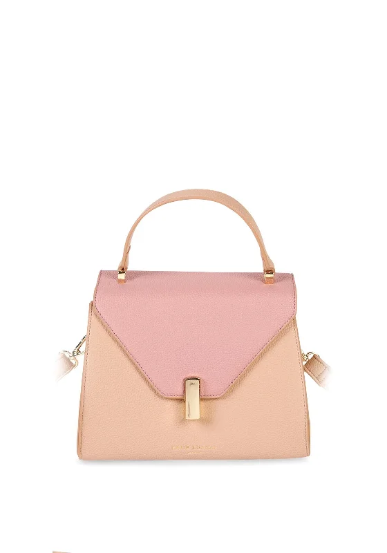 Compact men's crossbody bag for everyday carryKatie Loxton Casey Flap Over Crossbody Bag, Pink