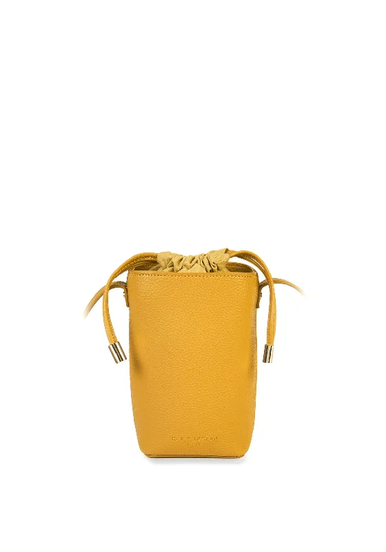Military - style men's crossbody bag with MOLLE webbing for attachmentsKatie Loxton Cece Drawstring Bucket Bag, Ochre