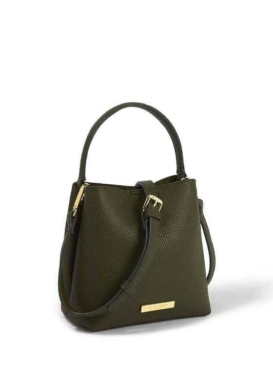 Soft suede men's crossbody bag for a luxurious feelKatie Loxton Lucie Crossbody Purse, Khaki