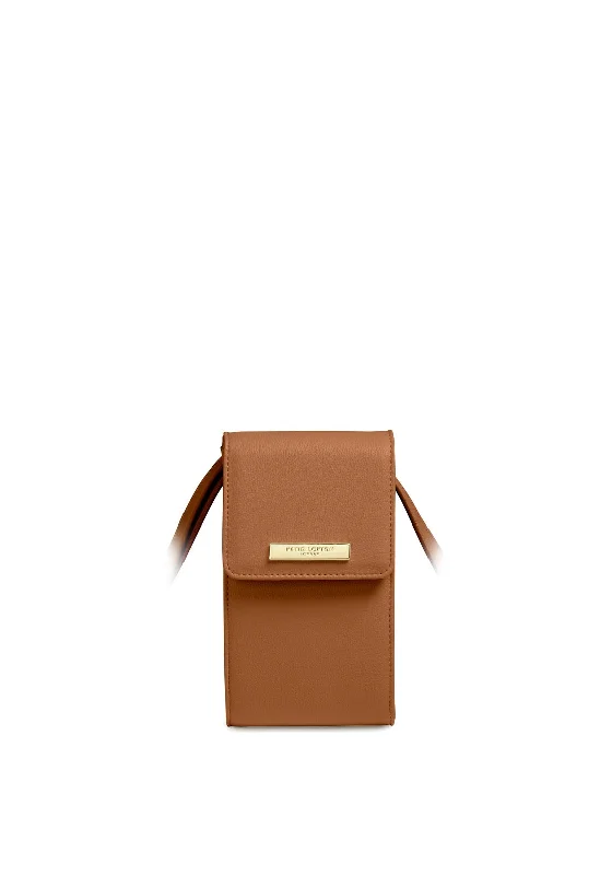 Vintage - inspired men's crossbody bag with a distressed finishKatie Loxton Taylor Mini Crossbody Bag, Cognac