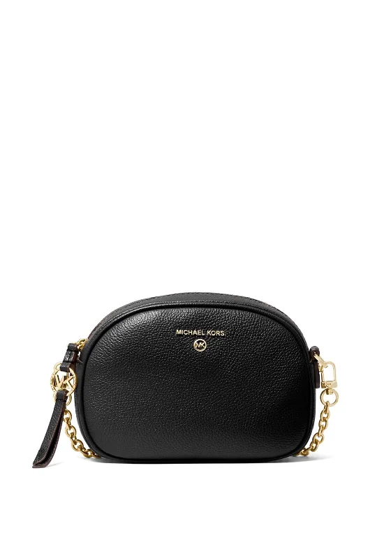 Men's crossbody bag with adjustable straps for a customized fitMICHAEL Michael Kors Pebbled Leather Convertible Camera Bag, Black