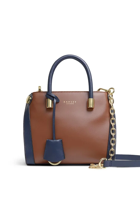RFID - blocking men's crossbody bag for security - conscious travelersRadley Lansdowne Road Colour Block Crossbody Bag, Tan Multi