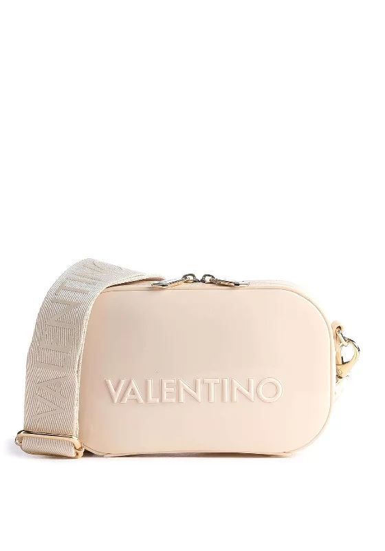 Waterproof nylon men's crossbody bag for outdoor activitiesValentino Handbags Sabal Crossbody Bag, Cream