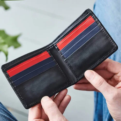 Travel bag with a detachable toiletry pouch for convenience3 Colour Leather Card Wallet with RFID