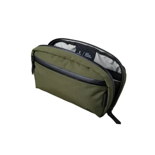Foldable fabric travel bag for convenient storage when not in useAlpaka Toiletry Bag - Black Foldable fabric travel bag for convenient storage when not in useAlpaka Toiletry Bag - Black