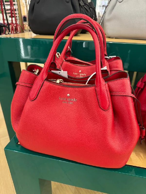 Convertible men's crossbody bag that can be worn as a shoulder bagKate Spade Dumpling Large Satchel In Perfect Cherry (Pre-Order) Convertible men's crossbody bag that can be worn as a shoulder bagKate Spade Dumpling Large Satchel In Perfect Cherry (Pre-Order)