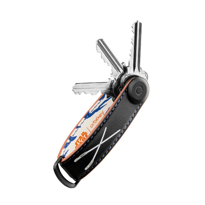 Designer - branded leather travel bag for luxury business travelersOrbitkey Star Wars Leather Key Organiser - Ahsoka Tano™