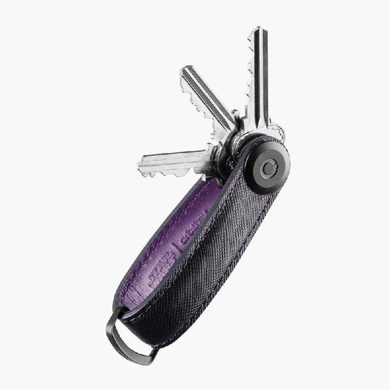 Compact carry - on travel bag with spinner wheels for easy maneuvering in airportsOrbitkey Star Wars Saffiano Leather - Emperor Palpatine