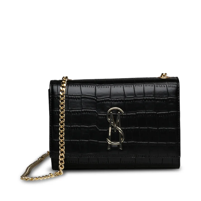 Soft suede men's crossbody bag for a luxurious feelBramonie Bag BLACK/GOLD